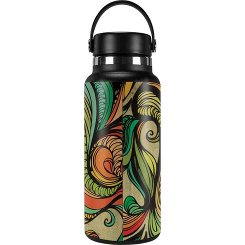 Malestrom 70s Inspired Hydro Flask 32oz Wide Mouth Skin